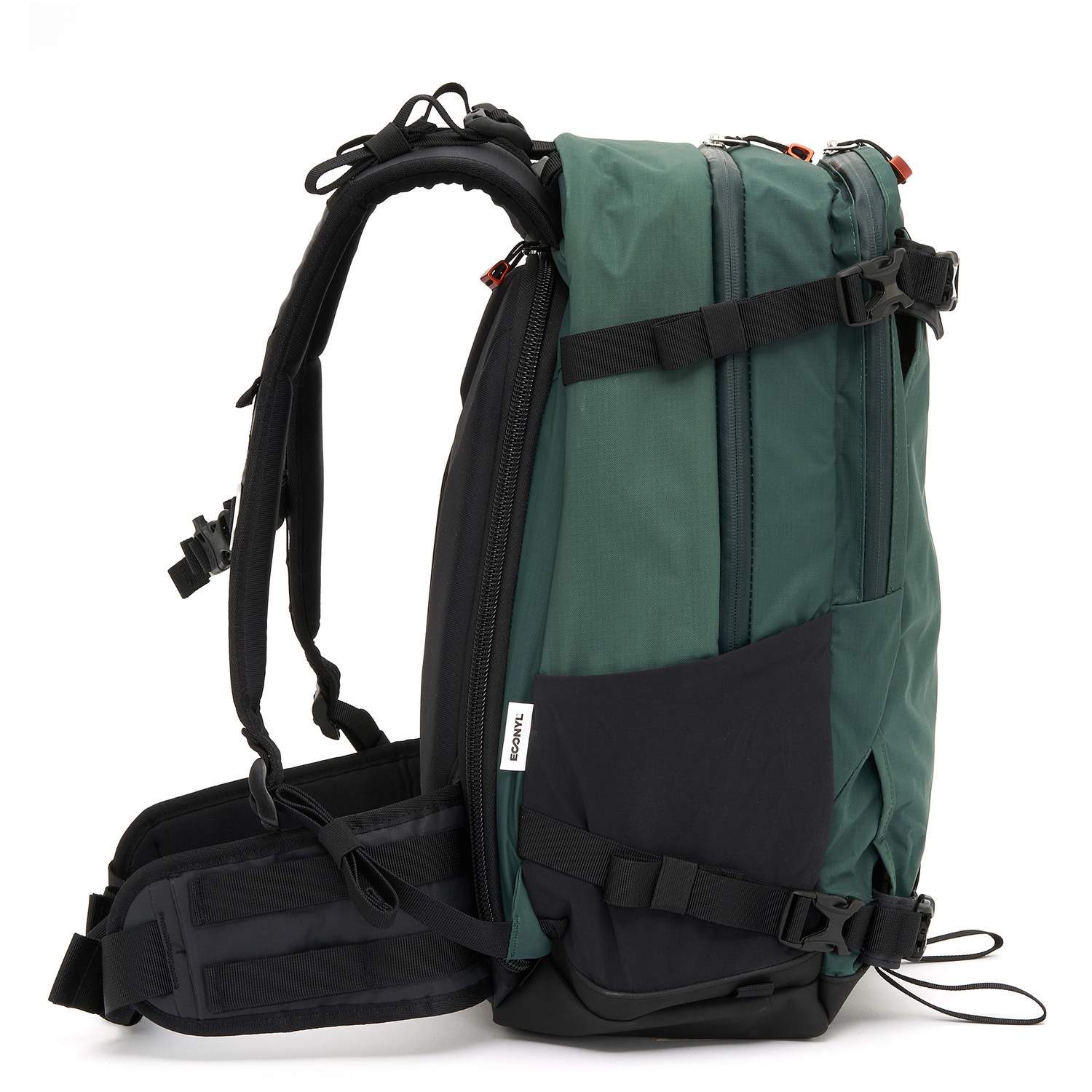 NYA-EVO Fjord 36 Econyl Abenteuer-Kamerarucksack 36 L, Grün