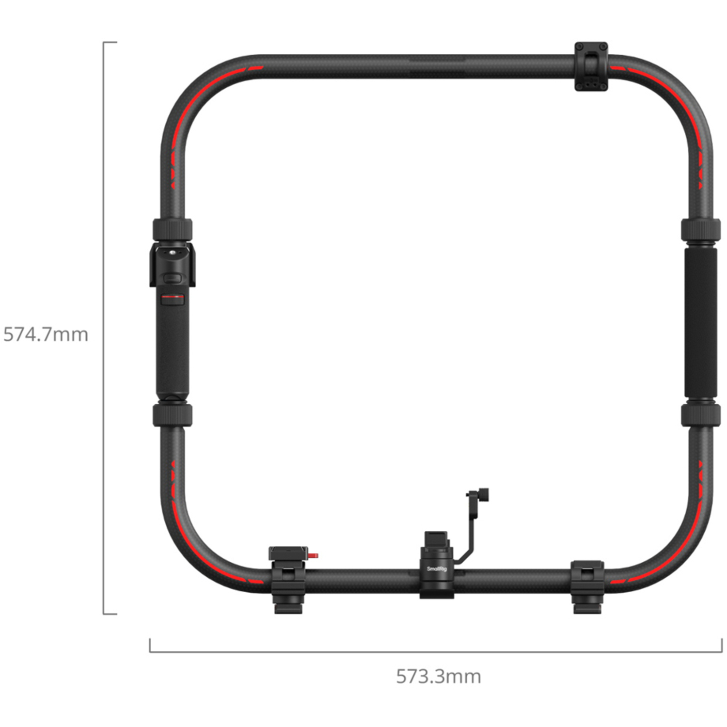 SmallRig Stabilisator-Handring mit Steuertasten 4328 für DJI RS 2, RS 3 Pro, RS 4 und RS 4 Pro