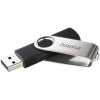 Hama USB-Stick Rotate USB 2.0 16GB Schwarz/Silber