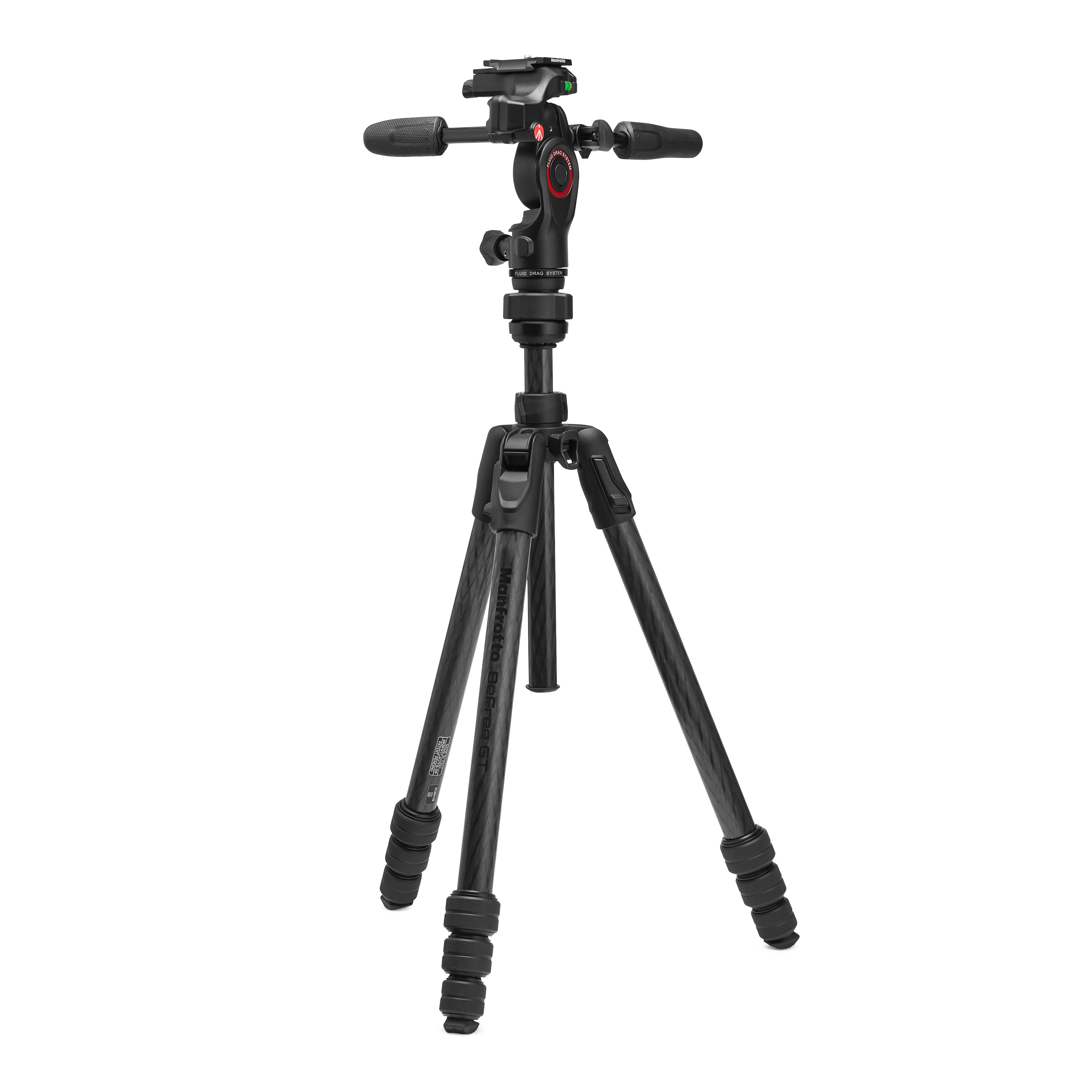 Manfrotto Befree GT PRO 3-Way Carbon-Stativ 