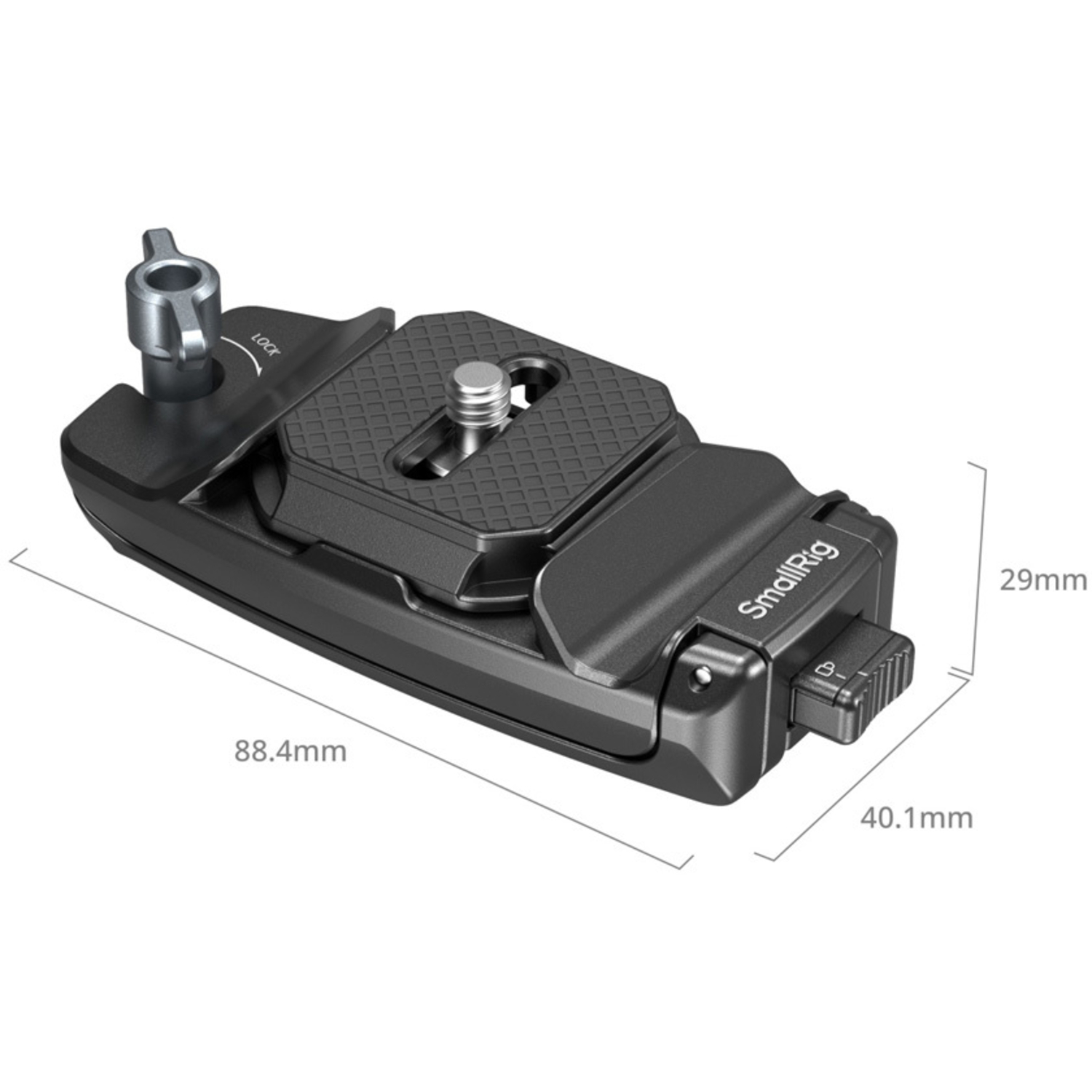 SmallRig Kameraclip 5053 mit QR Mount Platten Kit