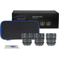 Sirui Night Walker 24mm, 35mm und 55mm T1.2 S35 für Sony E-Mount Kit grau