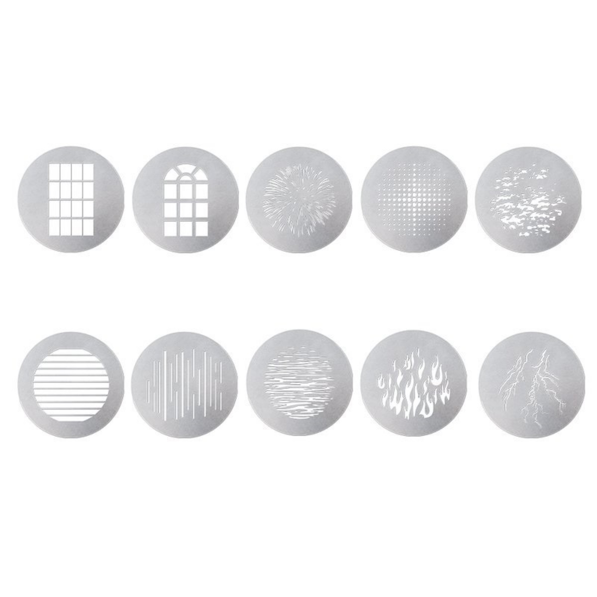 Aputure 10 Gobo Kit für Spotlight Mount Sets