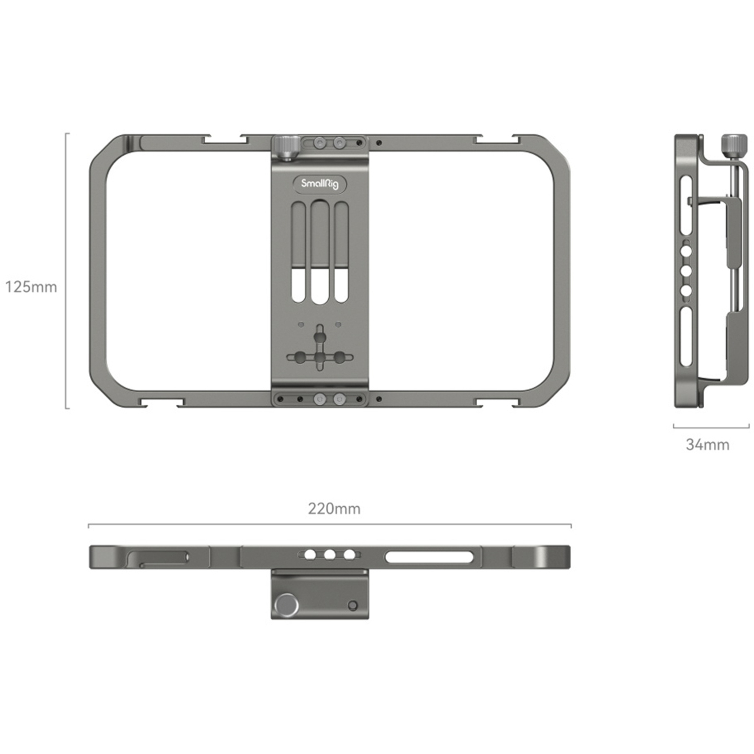 SmallRig Universal Smartphone Cage 2791B 