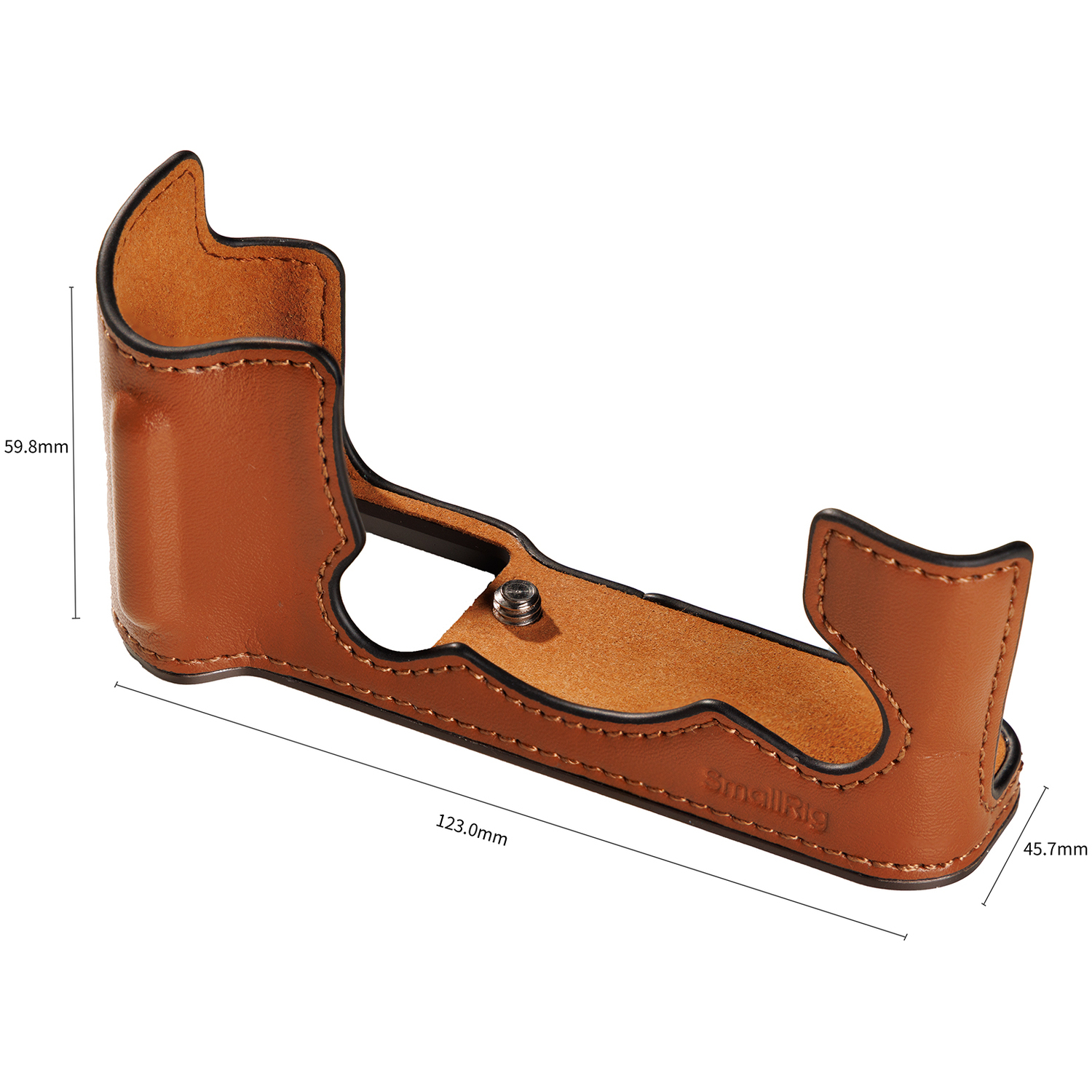 SmallRig Leder Halbgehäuse Kit 5670 braun für Fujifilm X-T30, X-T30 II und X-T30 III
