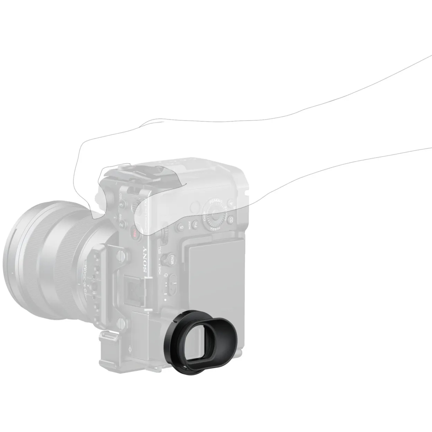 SmallRig Augenmuschel 5975 für Sony FX2