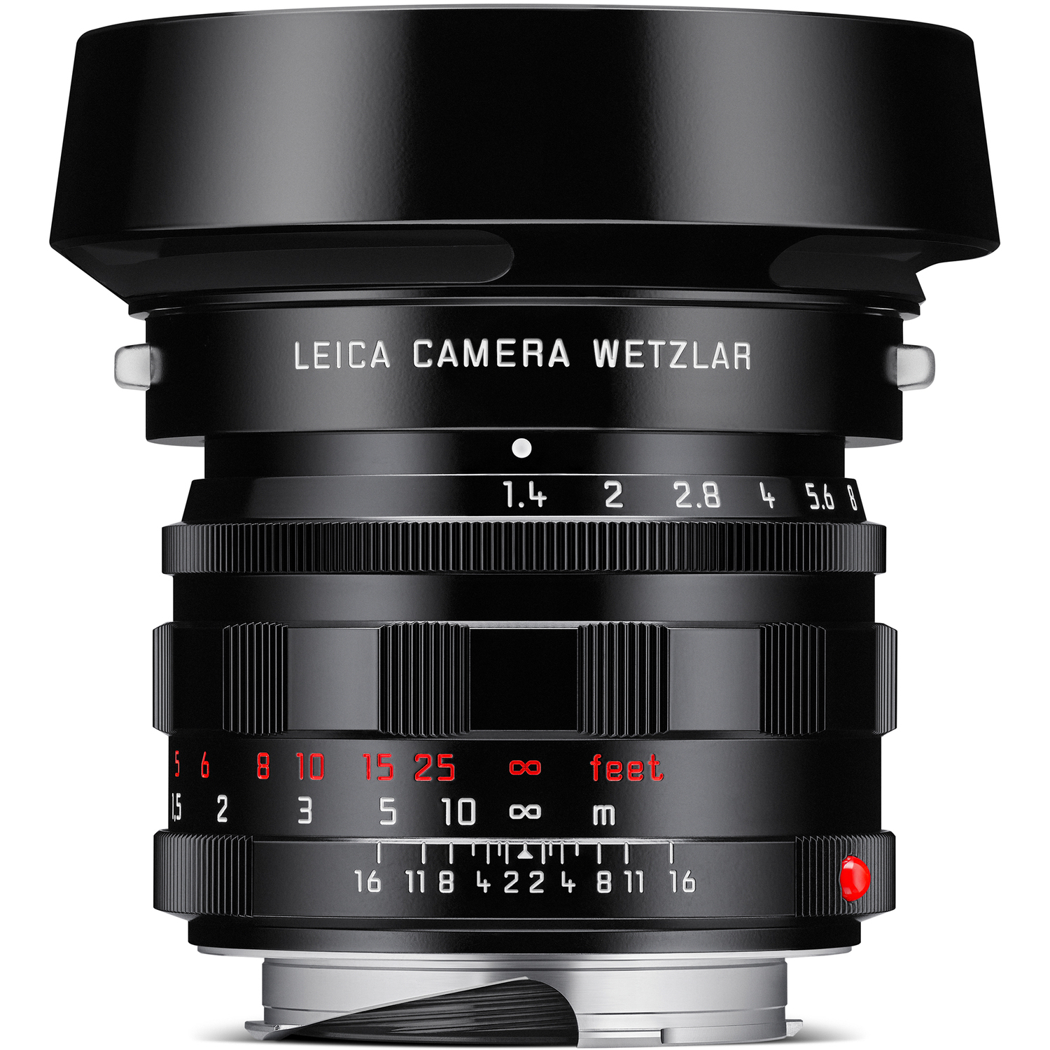 Leica SUMMILUX-M 50mm F1.4 Asph. schwarz glänzend lackiert