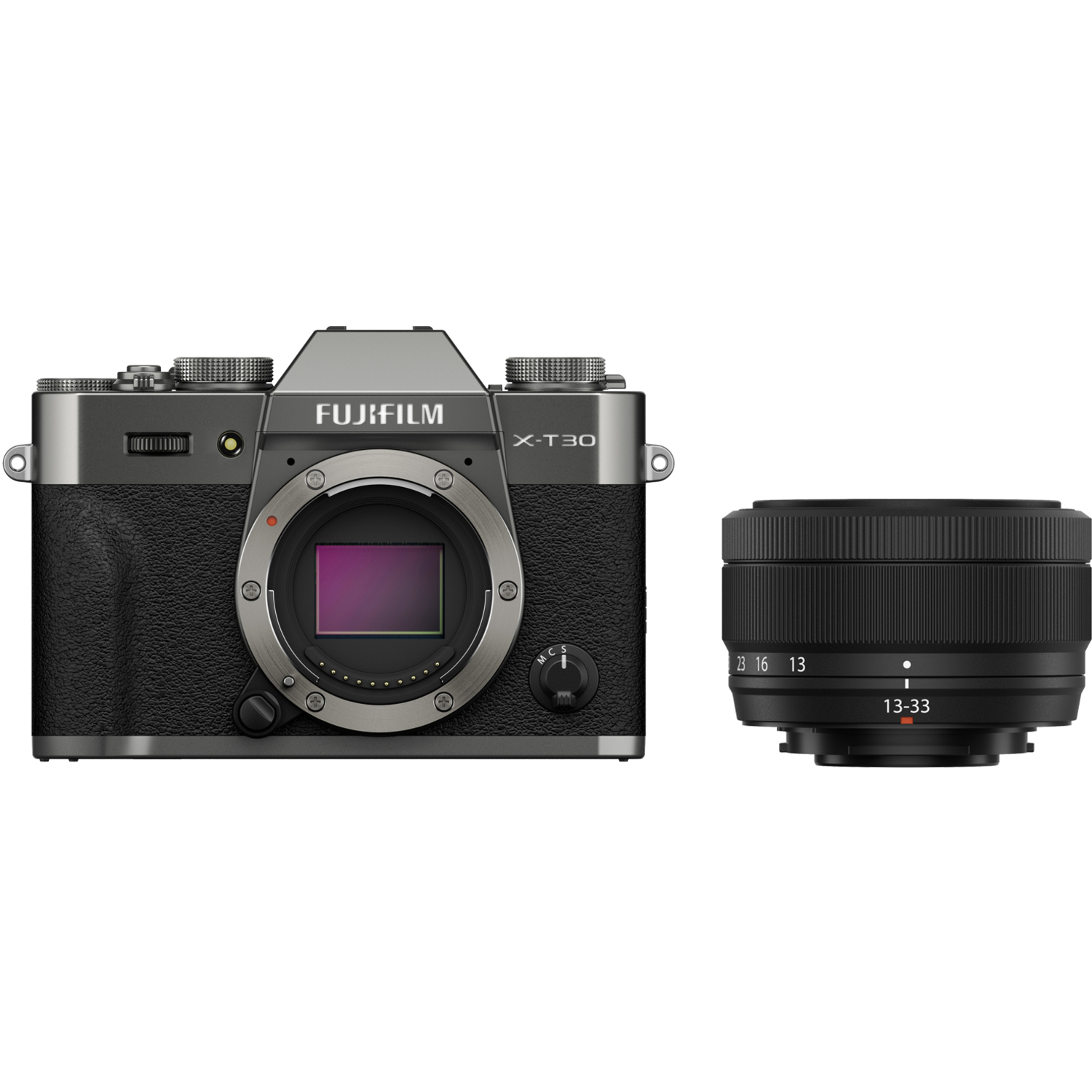 Fujifilm X-T30 III mit FUJINON XC 13-33mm F3.5-6.3 OIS anthrazit