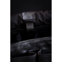 Bronkey Roma Camera Bag Waxed Canvas Black