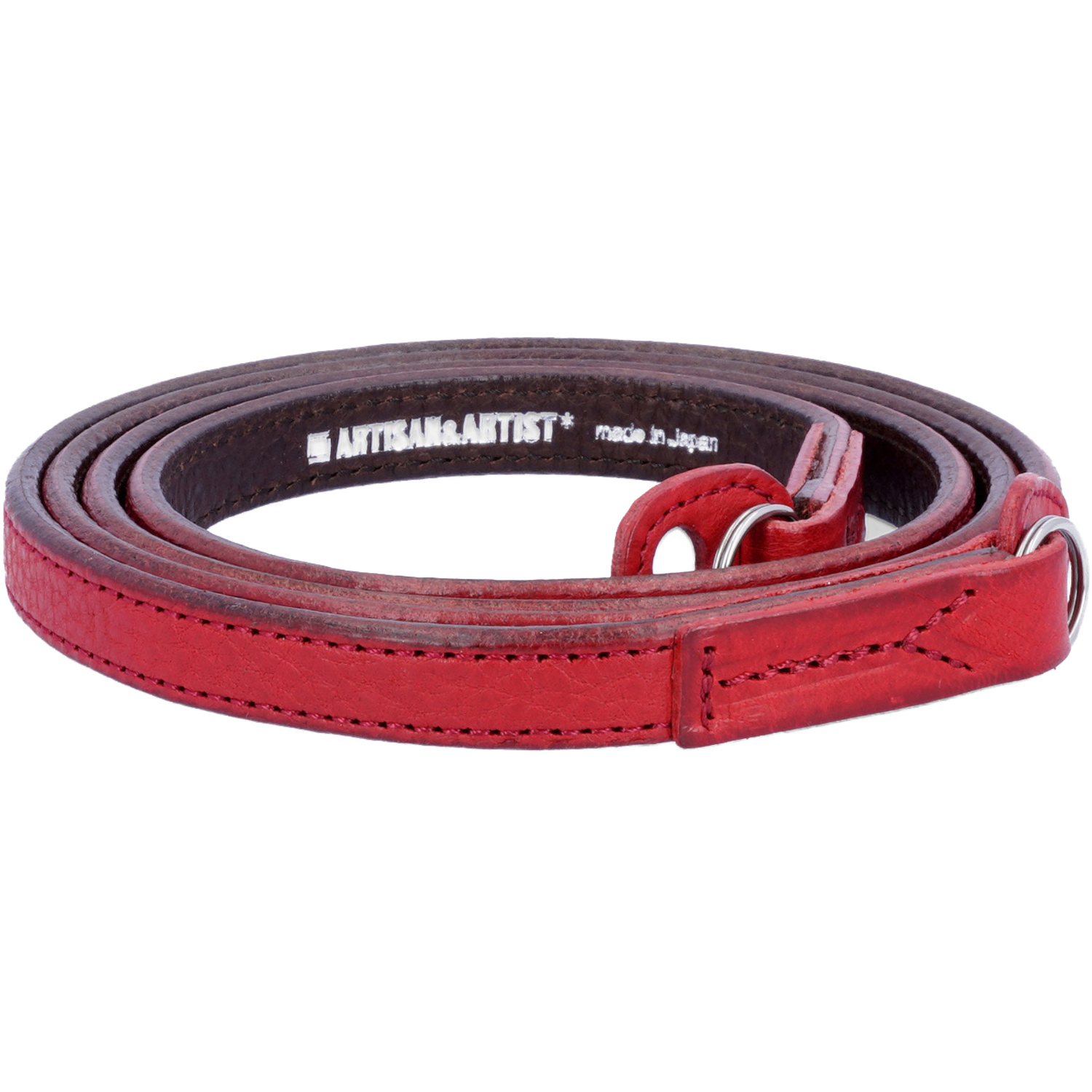 Artisan & Artist Kameragurt ACAM-280LA Leder Langversion rot