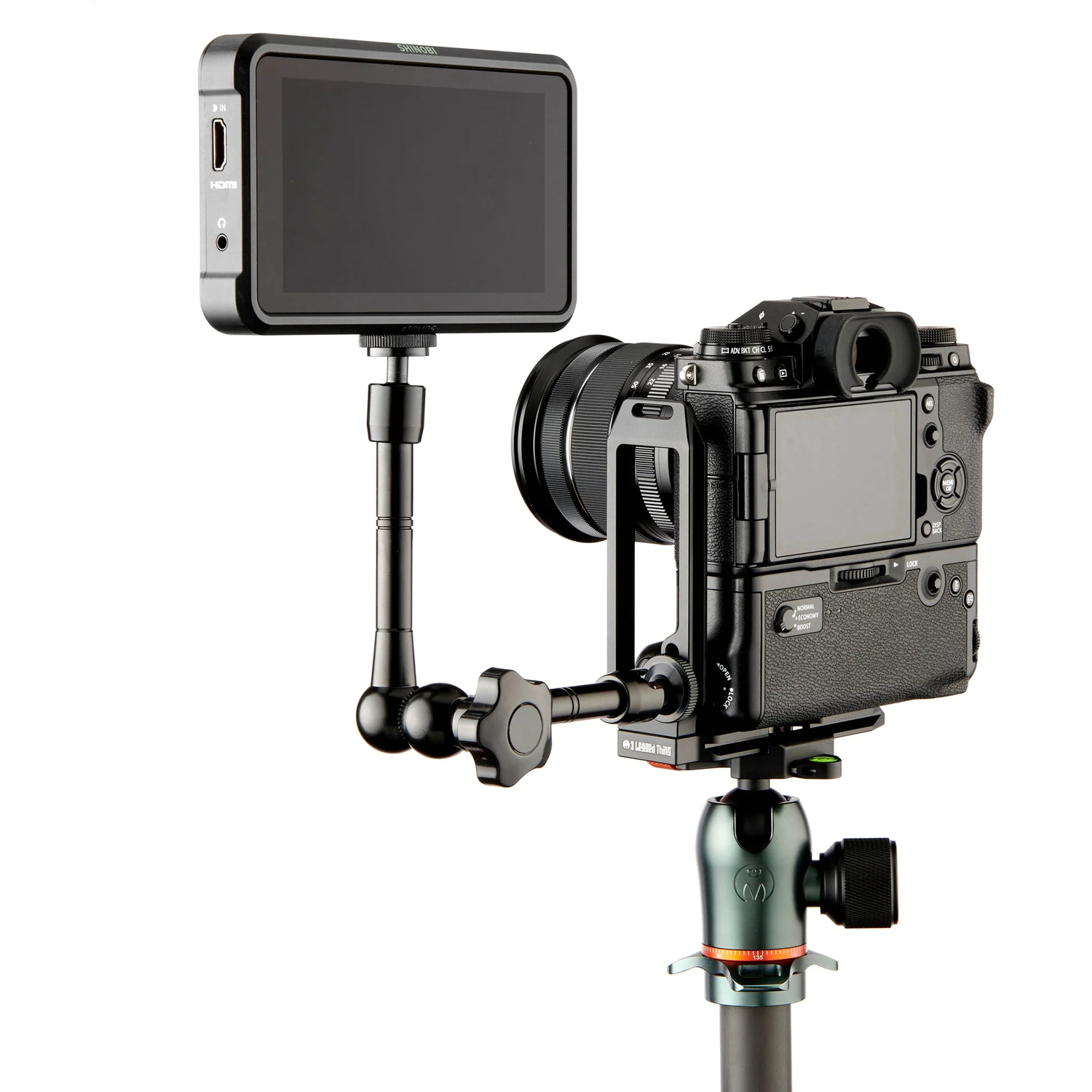 3 Legged Thing QR11-FBB2.0 Universal L-Winkel für Vollformat DSLR Schwarz