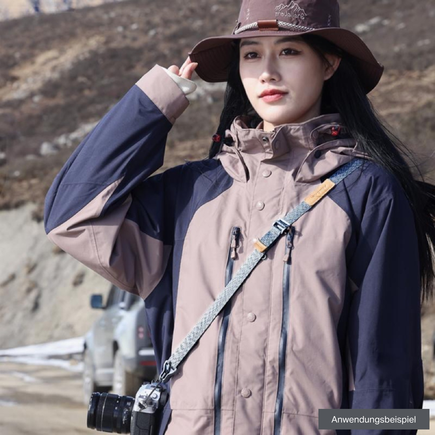 Falcam Kameragurt Maglink Quick Magnetic Buckle Lite 3143 grau