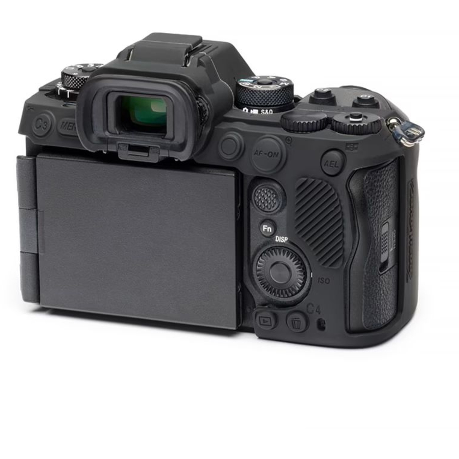 easyCover Silikon-Schutzhülle für Sony A9 III Schwarz