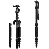 Sirui A-1005+Y-10 Allrounder Drei-/Einbeinstativ mit Kugelkopf