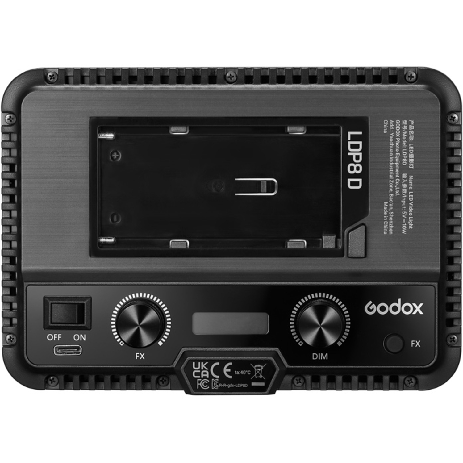 Godox LDP8D Streaming Slim Panel-Licht