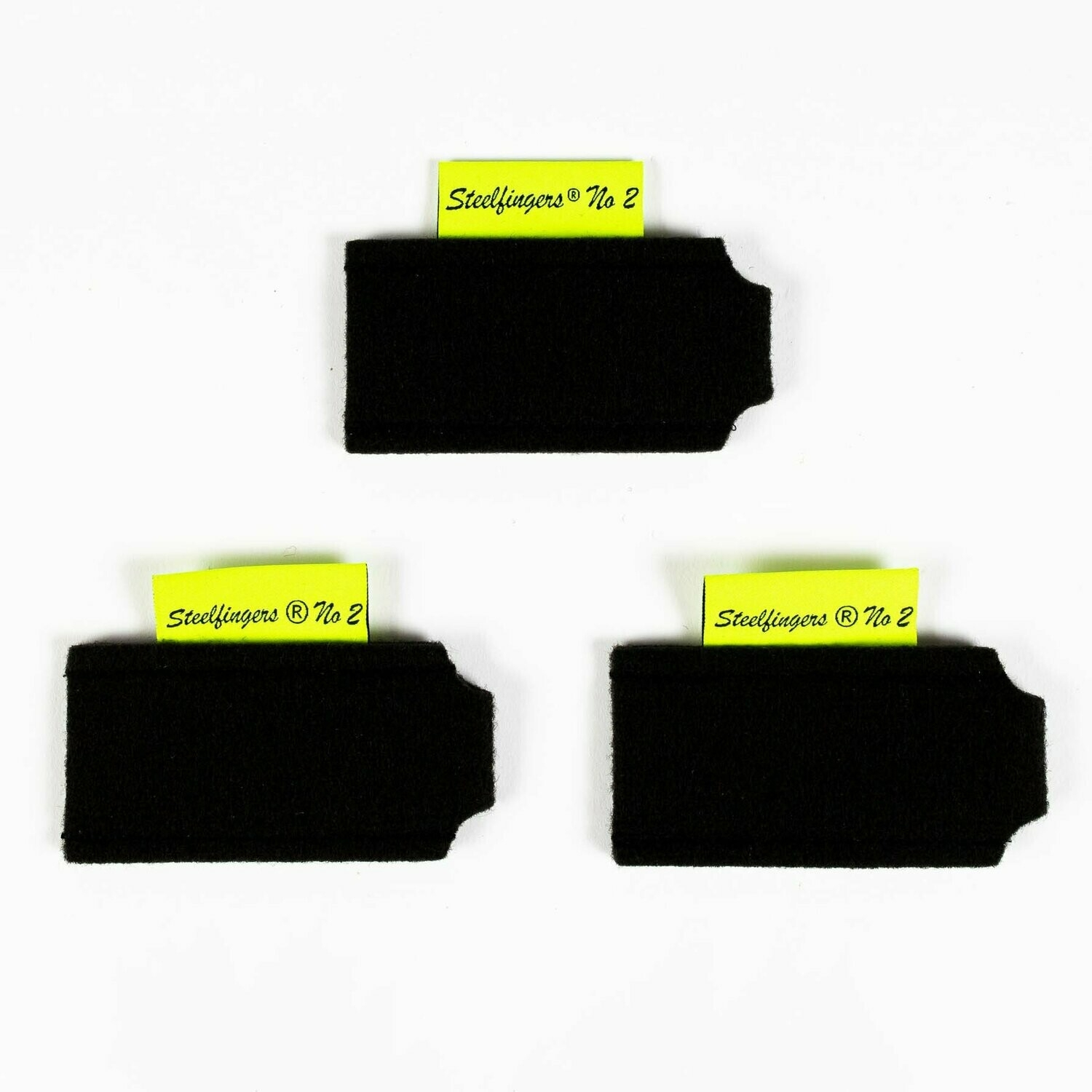 Steelfingers Steelfinger No 2 neongelb 30 Stück für Stahl -und Alustative