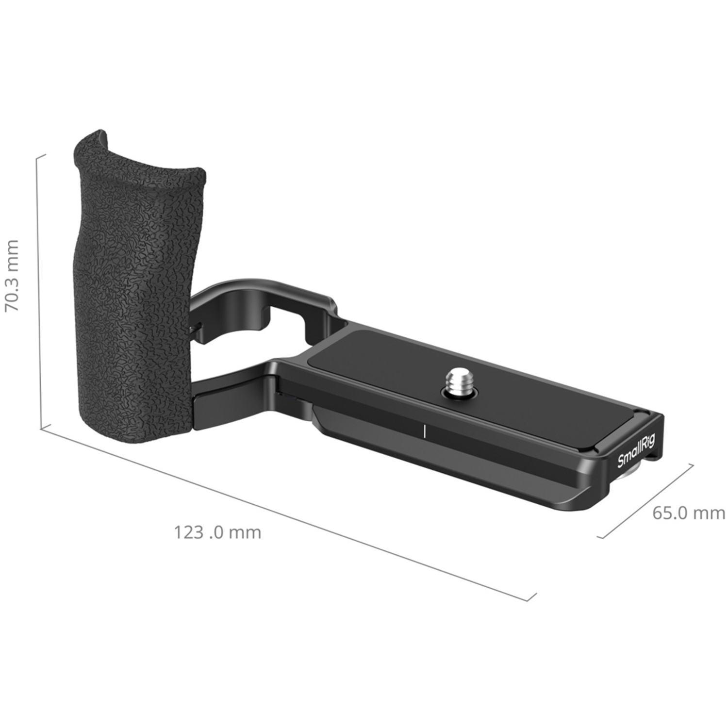 SmallRig L-förmige Montageplatte mit Silikongriff 5061 für Sony Alpha 6700
