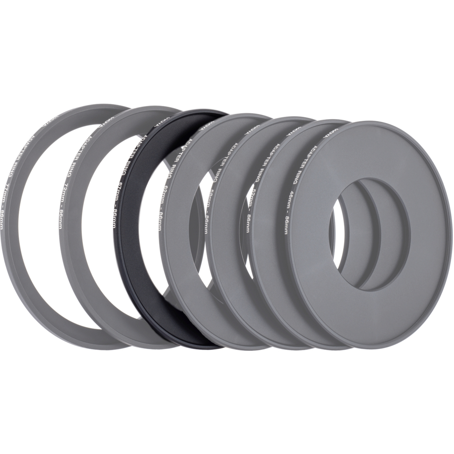 Hoya SQ100 Adapterring 67mm - 86mm