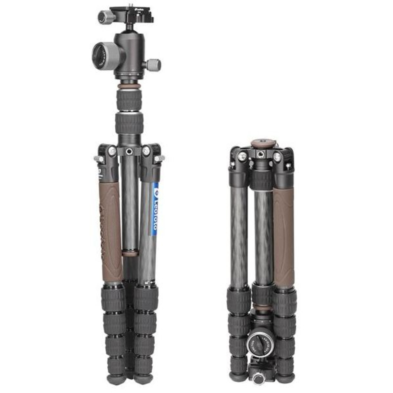 Leofoto LX-224CT Carbon-Dreibeinstativ + XB-32Q Kugelkopf