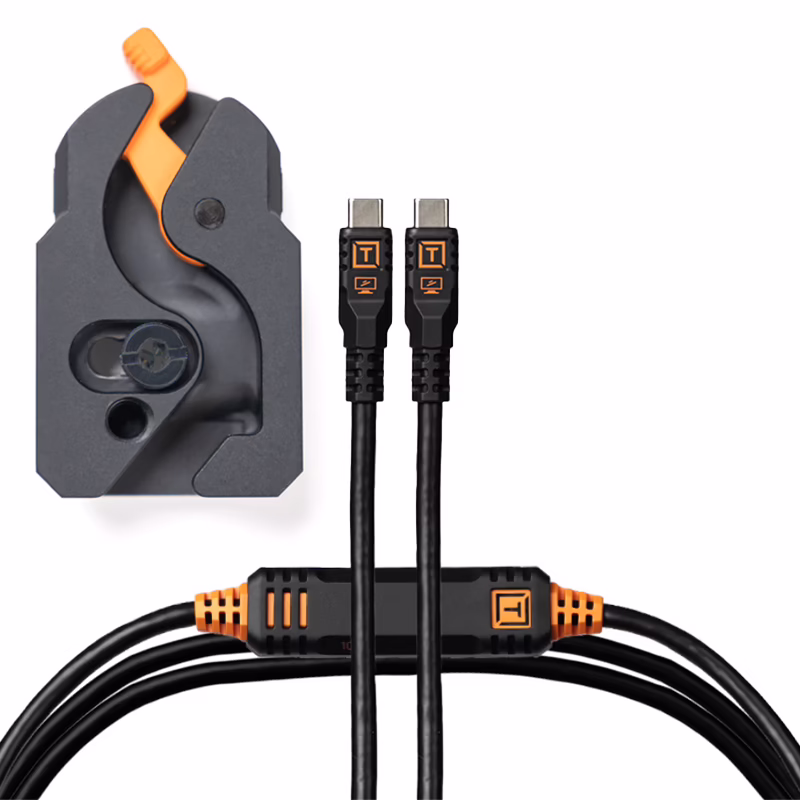 Tether Tools LeverLock mit USB-C Kabel 4,6m schwarz