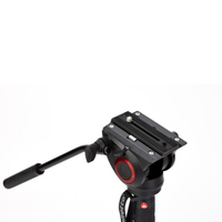 Manfrotto XPRO Videoeinbeinstativ mit MVH500AH und Fluid Base