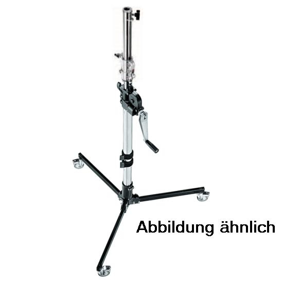 Manfrotto Avenger Super Wind Up Edelstahl-Stativ Low Base