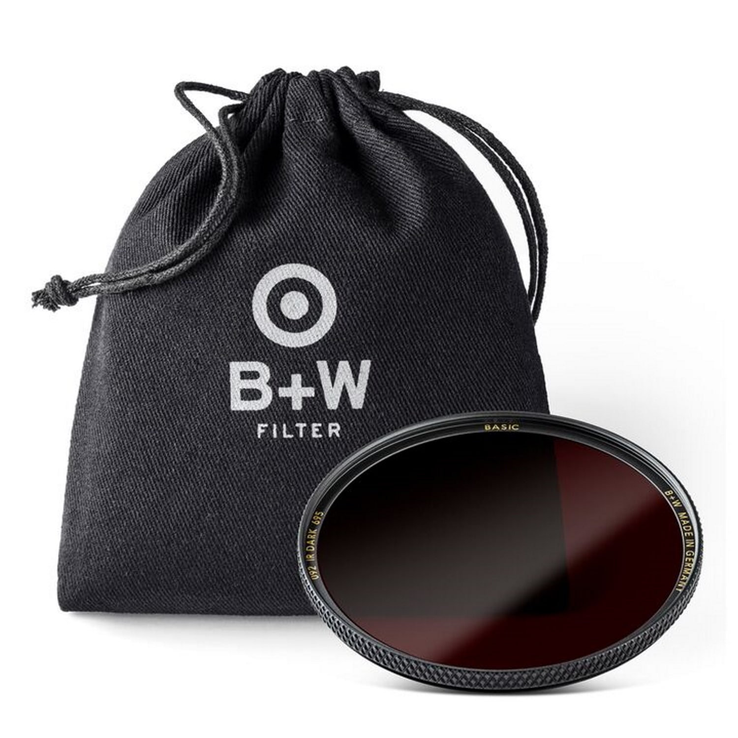 B+W BASIC 092 Infrarotfilter dunkelrot 49 mm