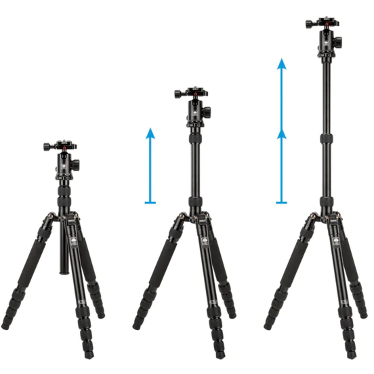 Sirui A-1005+Y-10 Allrounder Drei-/Einbeinstativ mit Kugelkopf