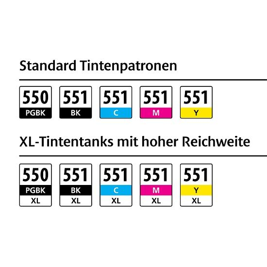 Canon Tinte PGI-550 PGBK schwarz