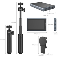 SmallRig Kabelloser Videomonitor mit Vlog Kit 4851B für Handys