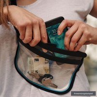 Fidlock HERMETIC Sling-Bag, schwarz-transparent