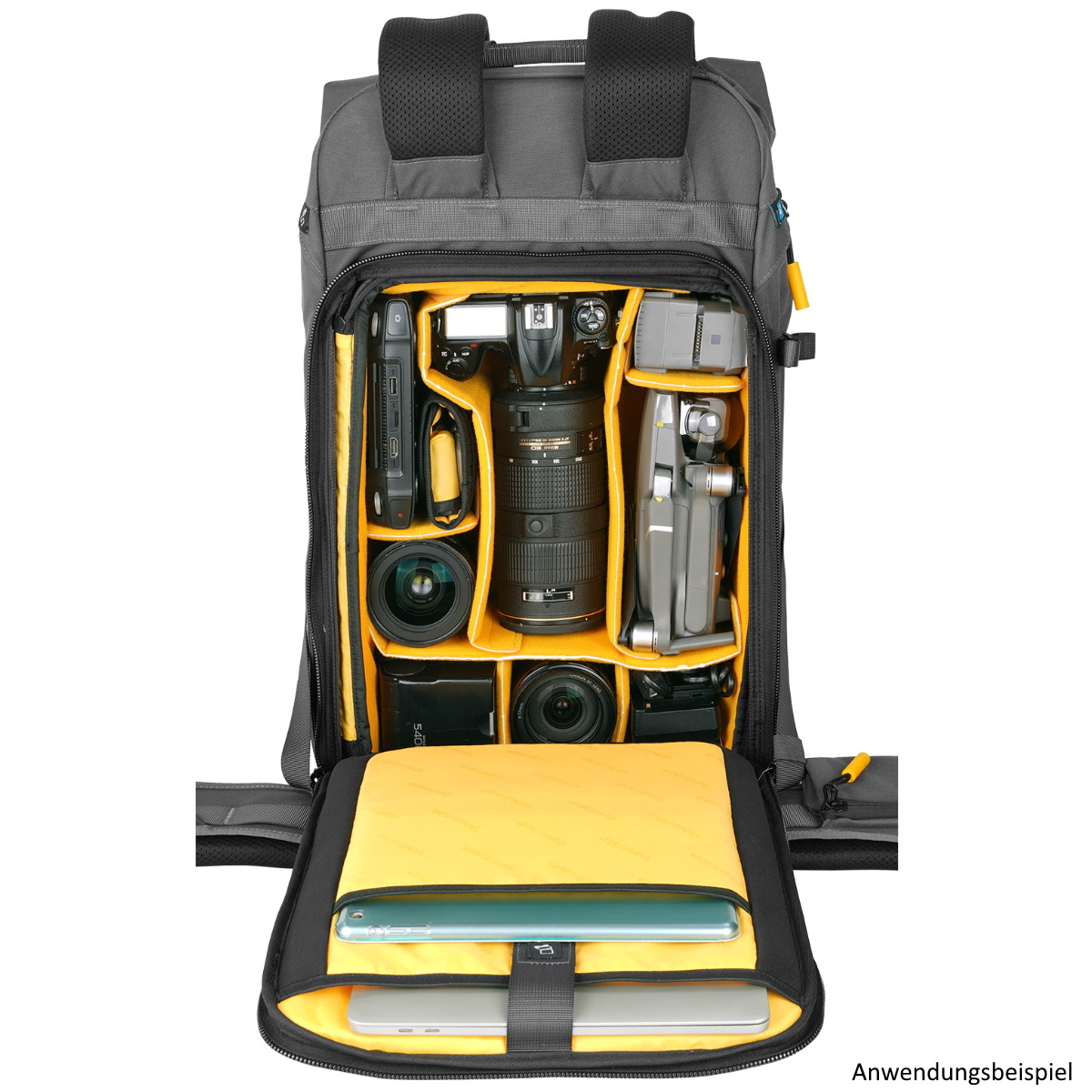Vanguard Fotorucksack VEO ACTIVE 53 GY 45L grau
