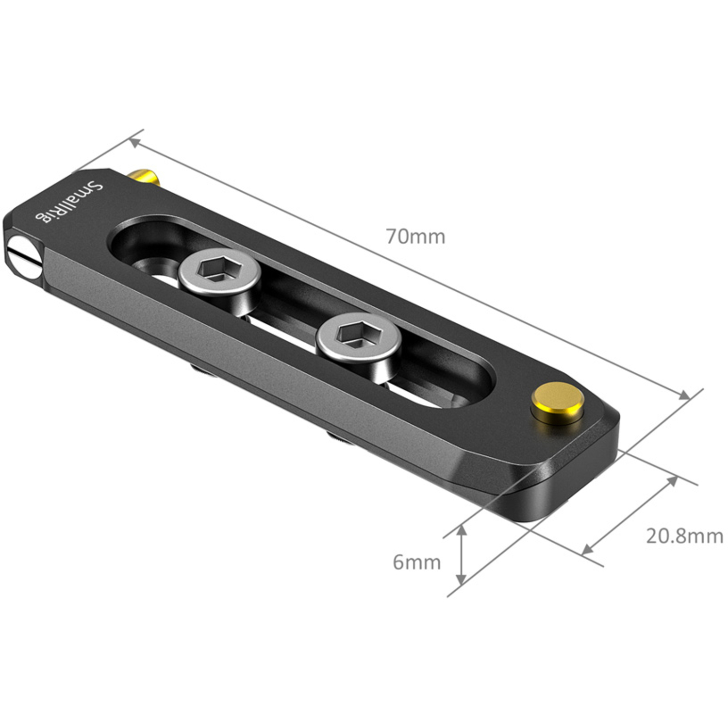 SmallRig BUN2483 Low-Profile NATO Schiene 70mm