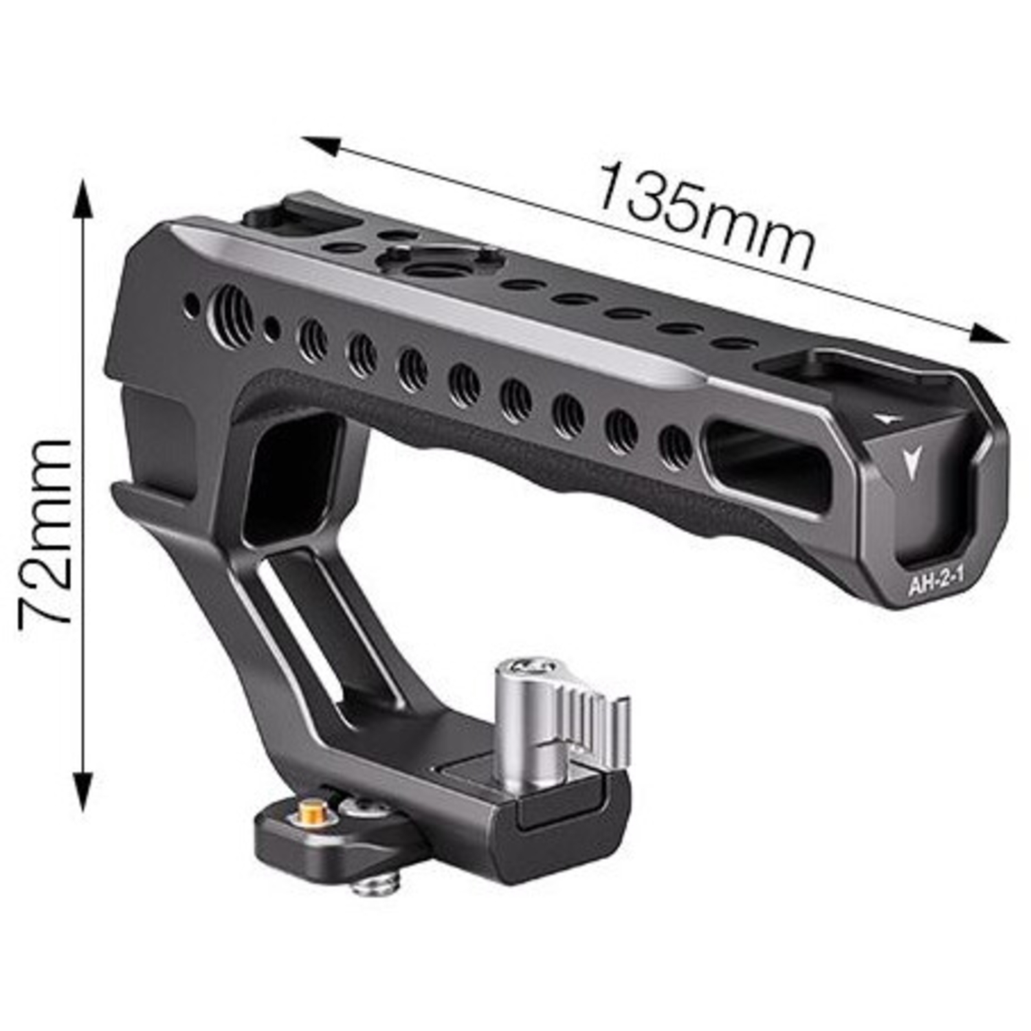 Leofoto Handgriff mit Schiene AH-2-1 für Leofoto Cages