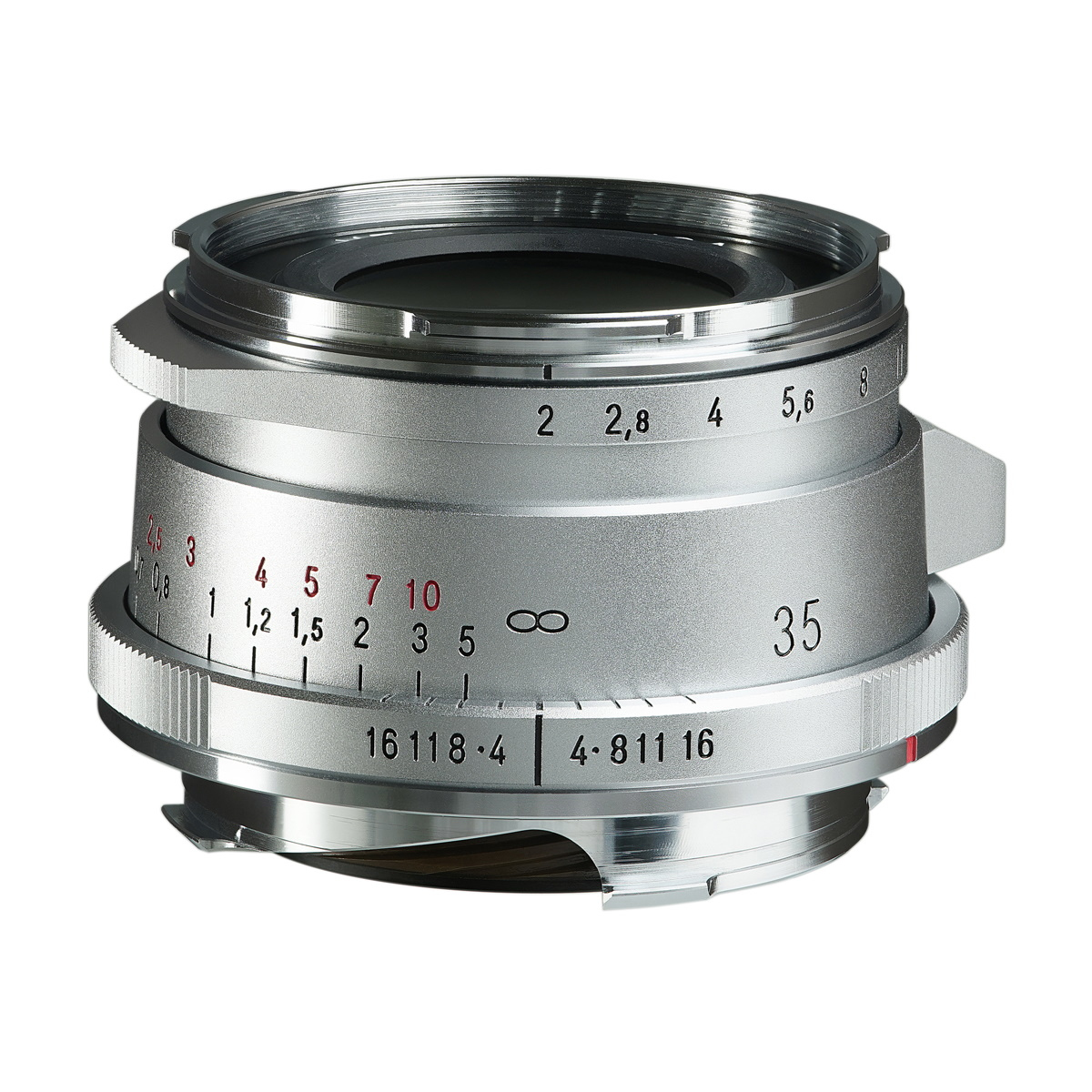 Voigtländer 35mm F2 Ultron Type II Asph. für Leica M-Mount silber