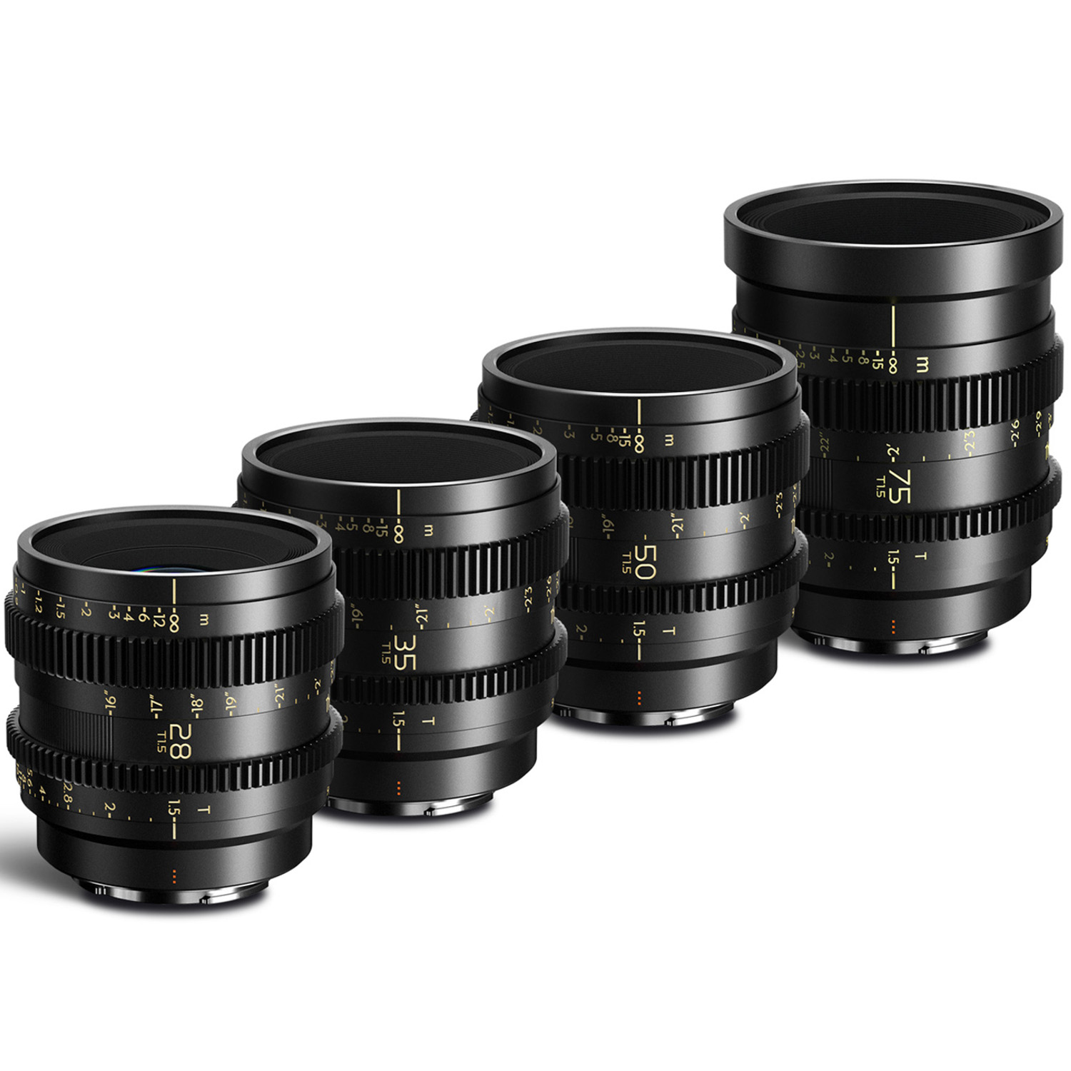 Thypoch Simera-C Prime 4 Lens Kit 28/35/50/75mm T1.5 FF für Sony E-Mount