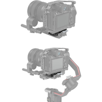 SmallRig Arca-Typ-Schnellwechselplatte 3162B für DJI RS 2, RSC 2, RS 3, RS 3 Pro, RS 4 und RS 4 
