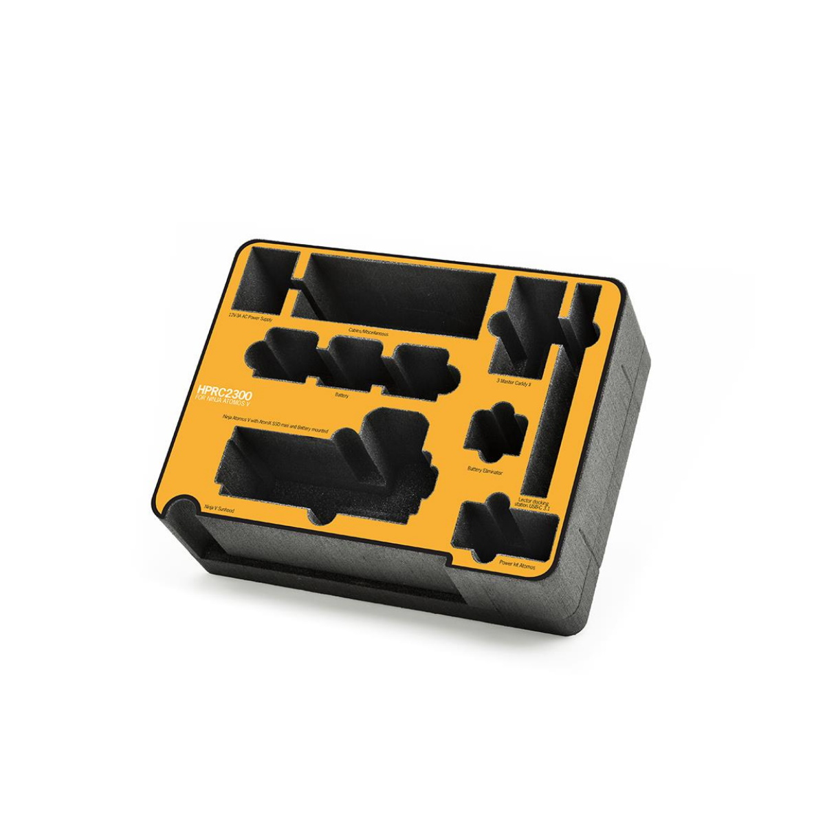 HPRC Schaumstoffeinlage-Set für Atomos Ninja V für HPRC2300 Koffer