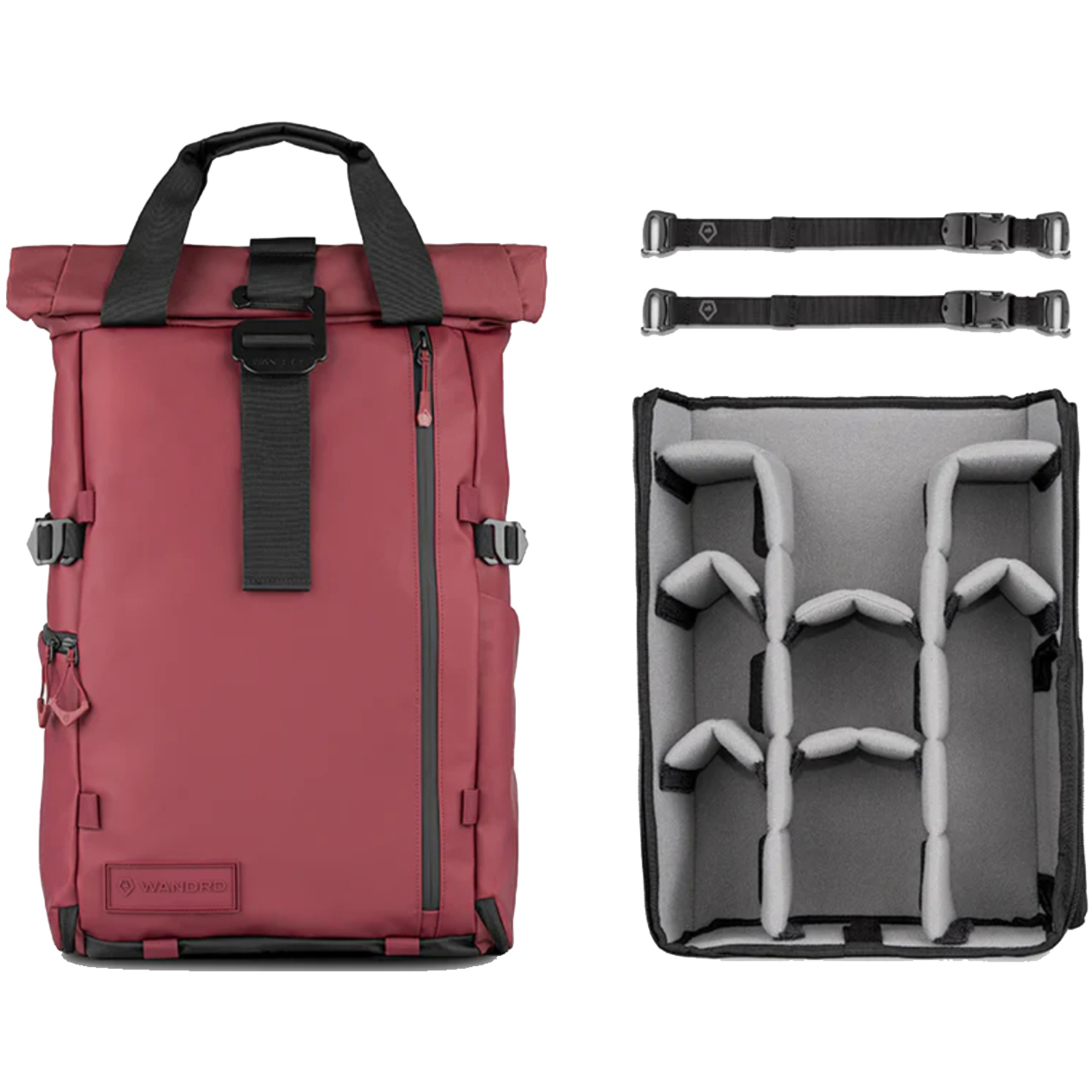 WANDRD PRVKE V4 31L Pro Foto Bundle Rhone Burgundy