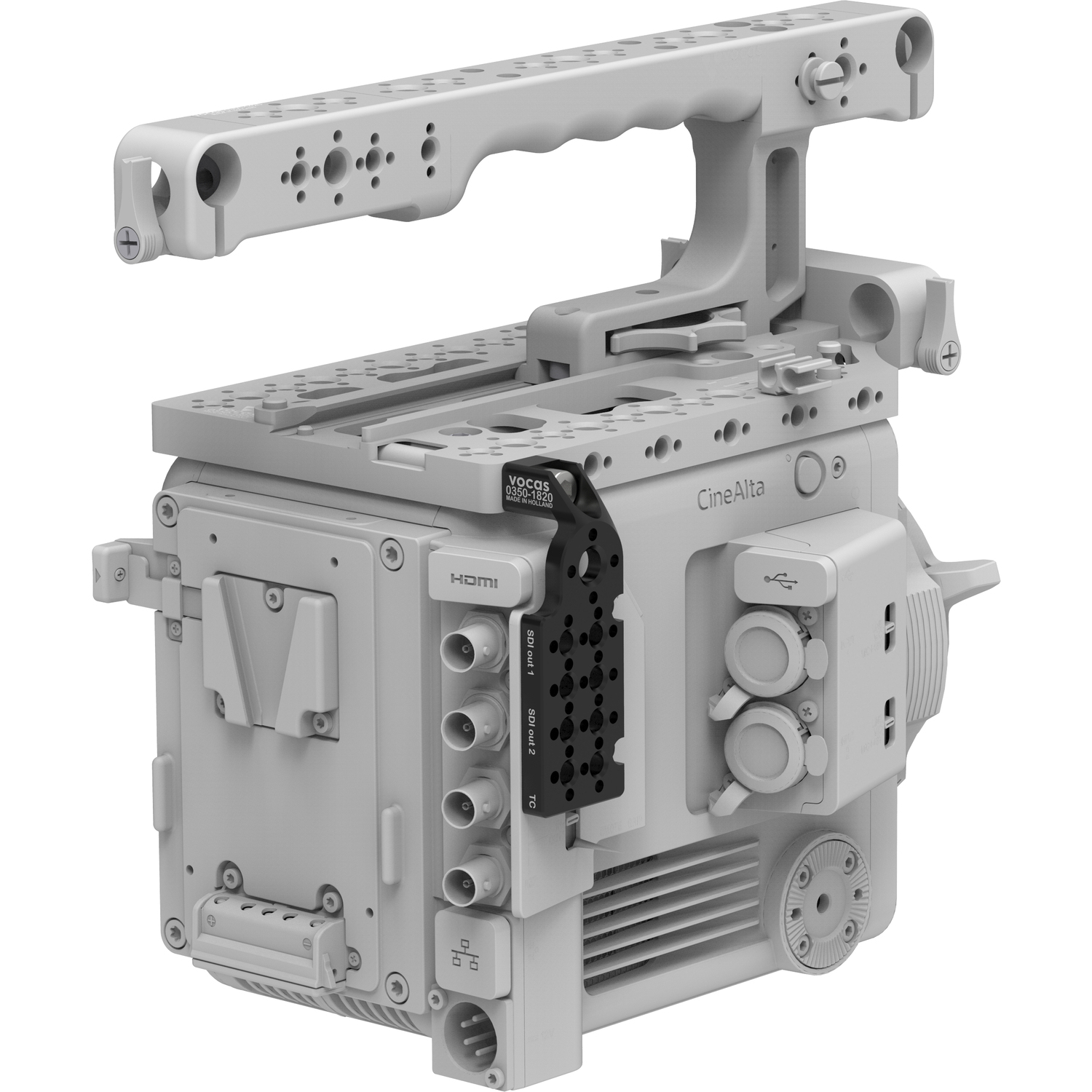 Vocas Seitenplatte für Sony Burano