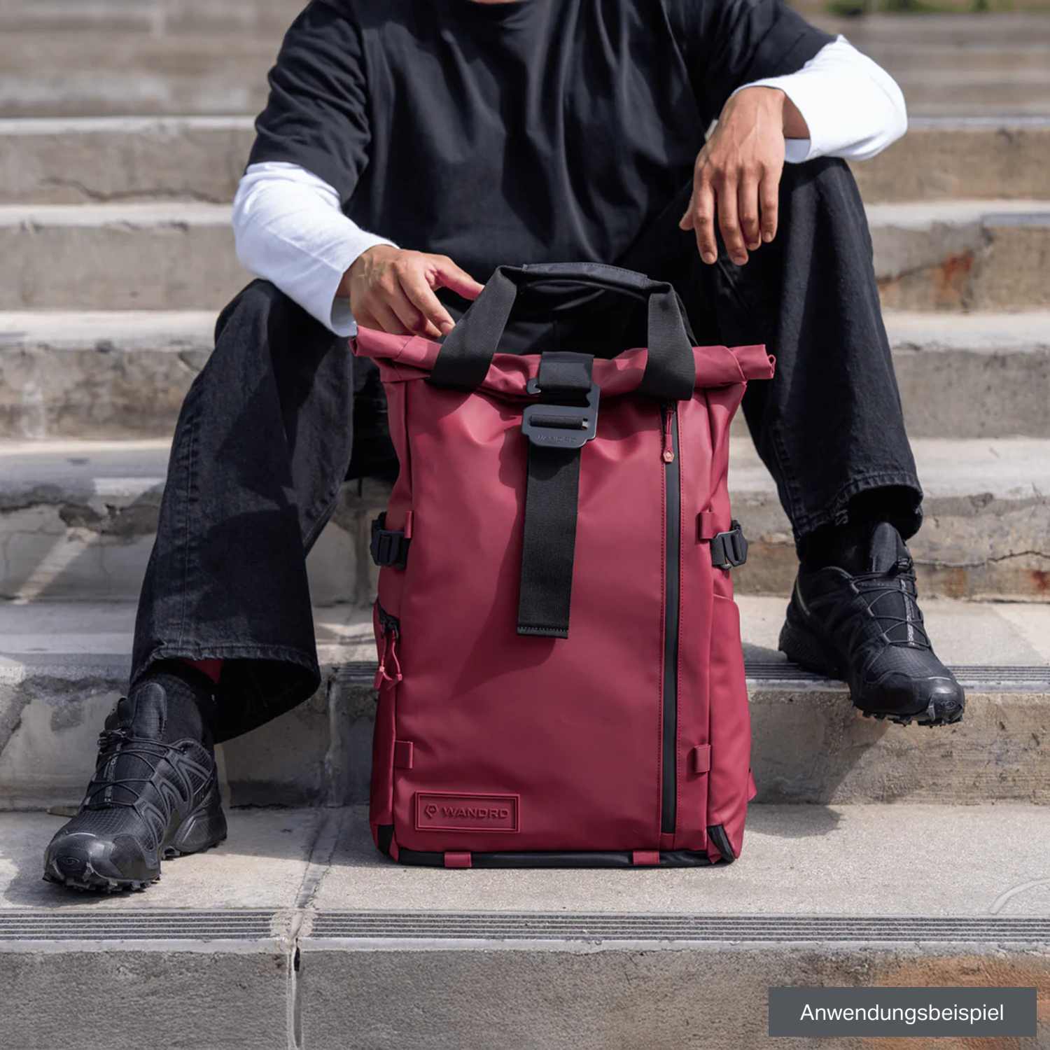 WANDRD PRVKE V4 31L Foto Bundle Rhone Burgundy