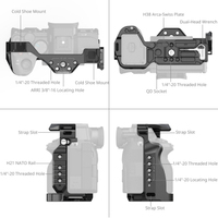 SmallRig HawLock Cage Kit Advanced Edition 5599 für Sony Alpha 7R V, 7 IV und 7S III