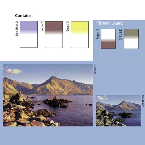 Lee Resin Verlauffilter-Set 100 x 150 mm Landscape