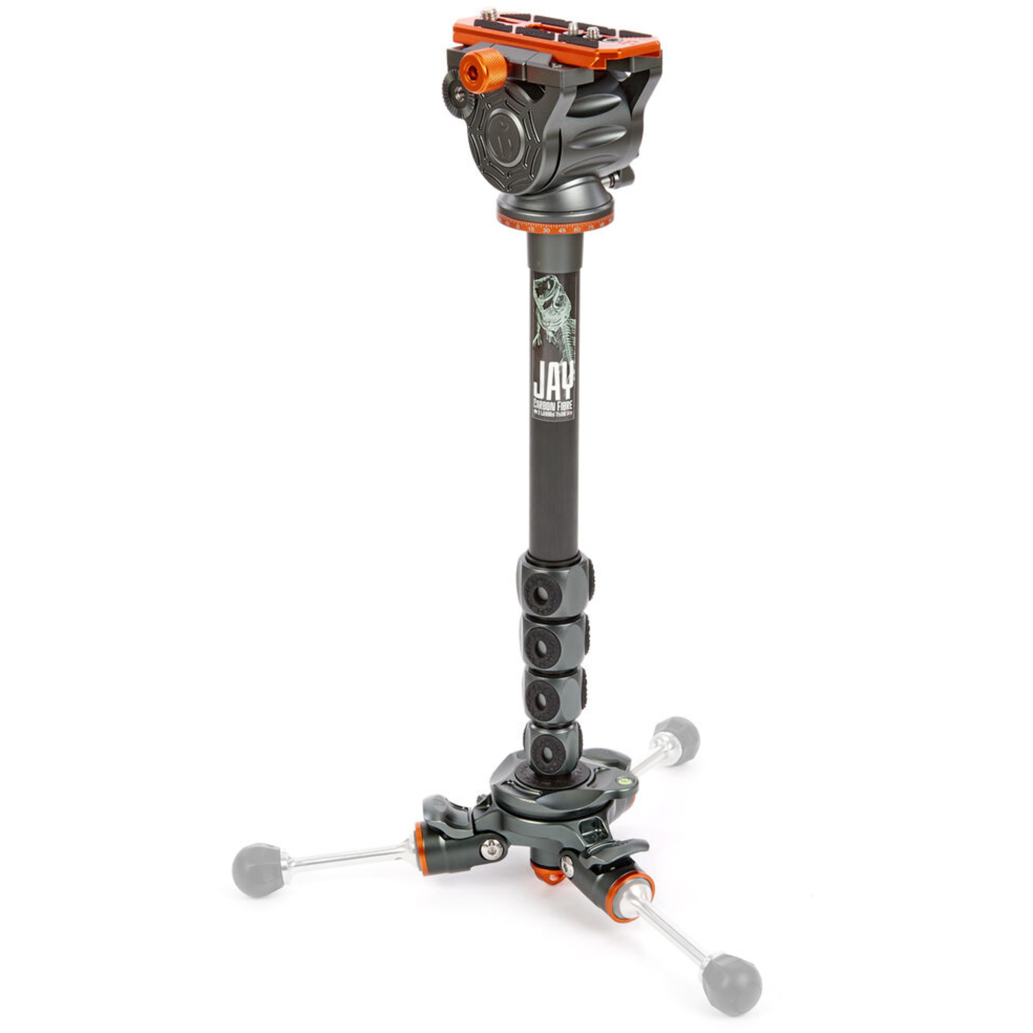 3 Legged Thing Legends Jay AirHed Cine mit Standard-Videoplatte