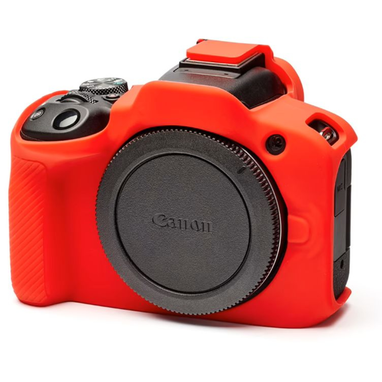easyCover Silikon-Schutzhülle für Canon R50 Rot
