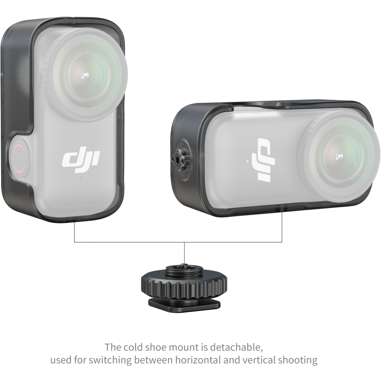 SmallRig Cage mit Cold Shoe Mount 5758 für DJI Osmo Nano