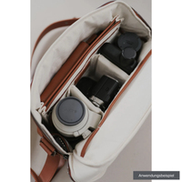 LOULEX x MALEY Umhängetasche XL-Organizer Bag 12,1L braun