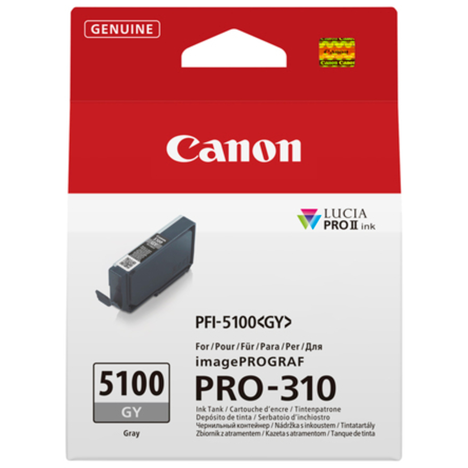 Canon Tinte PFI-5100GY grau für ImagePROGRAF PRO-310