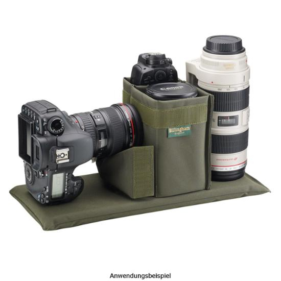 Billingham Kameratasche 307 khaki/schokoladenbraun