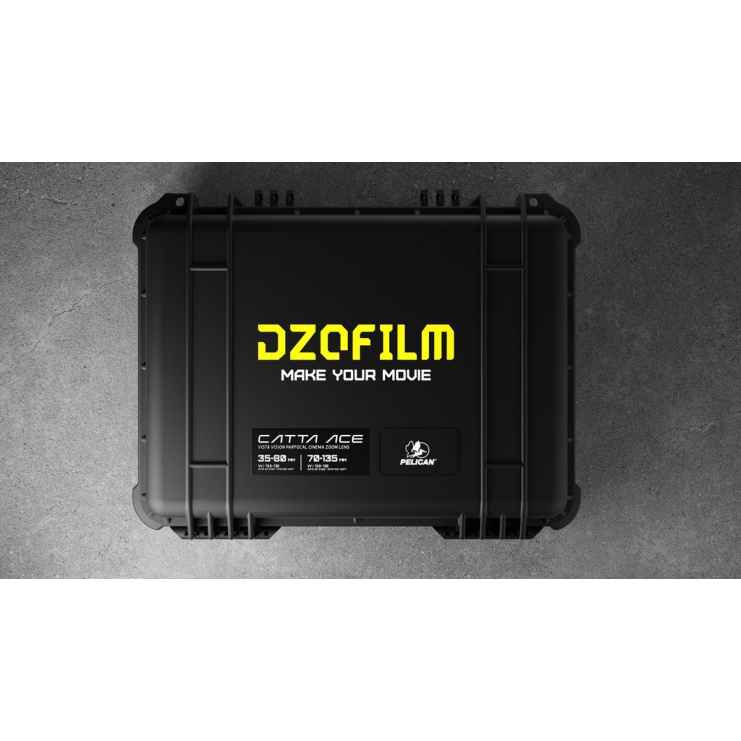 DZOFILM Hartschalenkoffer für Catta Ace Zoom 2-Objektiv-Kit 